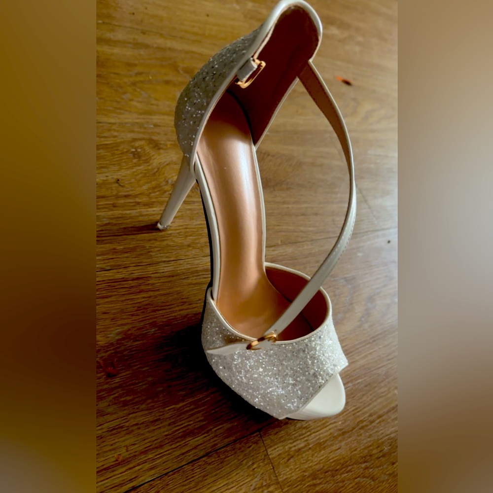 Sparkly high heels